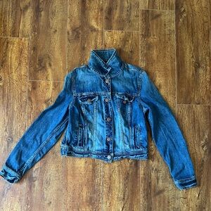 American Eagle Classic Denim Jacket, size large